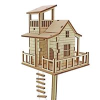 Mini cabaña decorativa para montar Nature et decouvertes