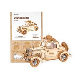 Puzzle 3D De Madera Robotime Vintage Car