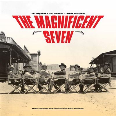 The Magnificent Seven b.s.o. vinilo colored vinyl lpvinilo soundtrack elmer bernstein moodies 1cds