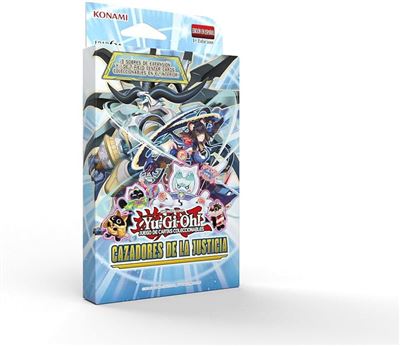 Pack booster 3 sobres yu-gi-oh! cazadores de la justicia
