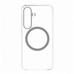 Funda Samsung Transparente con soporte magnético para Galaxy S25