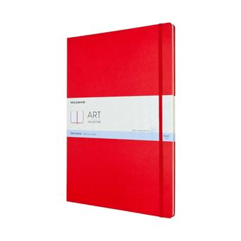Cuaderno para bocetos Moleskine A3 rojo escarlata