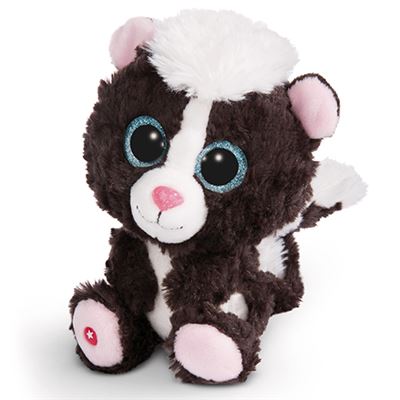 Peluche Glubschis Mofeta suppi 15cm nici skunk negro y blanco 45562