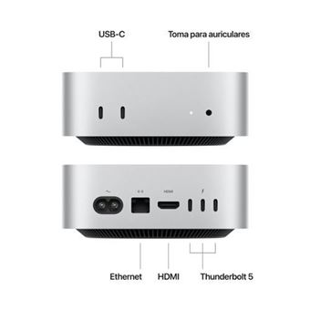 Apple Mac mini M4 / メモリ 24GB / SSD 1TB Apple Mac Mini M4 Pro CPU 12, GPU 16, 24GB RAM, 1TB SSD, Plata