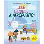 ¿Qué esconde el aeropuerto? Libro con solapas