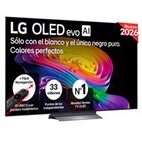 TV OLED 65" LG OLED65C66LB evo AI 4K UHD 2026 Smart TV