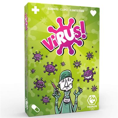 Juego De Mesa dispersa virus edad minima 8 años cartas el contagioso tranjis games trg01vir