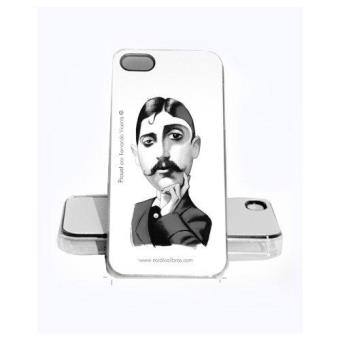Marcel Proust Carcasa para Iphone 4/4S - Color Blanco - 1