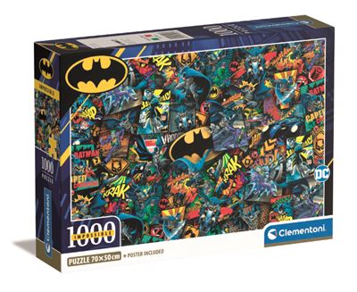 Clementoni puzzle 1000 piezas dc batman