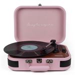 Tocadiscos Bluetooth Prixton VC600 Rosa