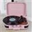 Tocadiscos Bluetooth Prixton VC600 Rosa