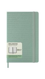 Agenda Moleskine 2026-2027 18 Meses Semanal Large Verde Salvia Tapa Dura