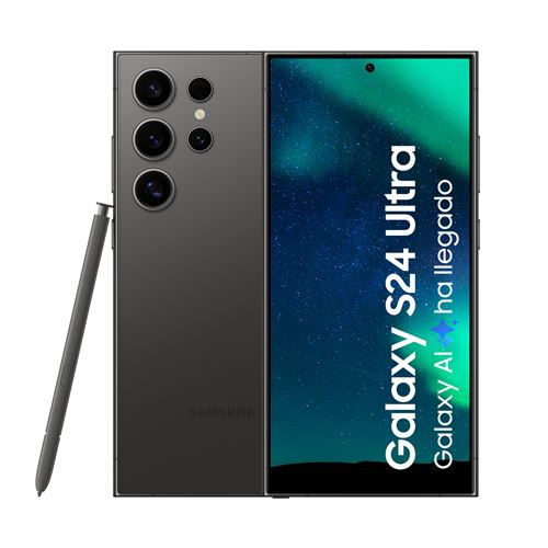 Samsung Galaxy S24 Ultra 5G 6,8'' 256GB Negro Titanium - Smartphone