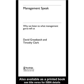 Management Speak - 1