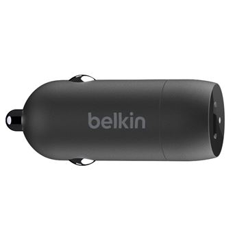 Cargador de coche Belkin Power Delivery USB-C 30W Negro