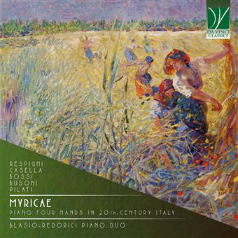Myricae-Pn Four Hands In 20Th Century - CD