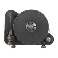 Tocadiscos Project Vte a posicionamiento vertical derecha negro