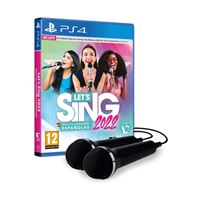 Let´ s Sing 2022 Incluye Canciones Españolas + 2 micrófonos PS4