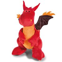 Peluche Nici Dragón de Fuego Rojo 20 cm