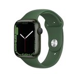 Apple Watch S7 45 mm GPS Caja de aluminio verde y correa deportiva verde trébol
