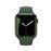 Apple Watch S7 45 mm GPS Caja de aluminio verde y correa deportiva verde trébol