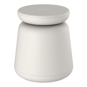 Base de carga inalámbrica Belkin 2 en 1 con MagSafe de 15W Sand