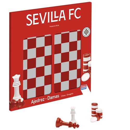 Juego de mesa falomir ajedrez-damas atlético de madrid
