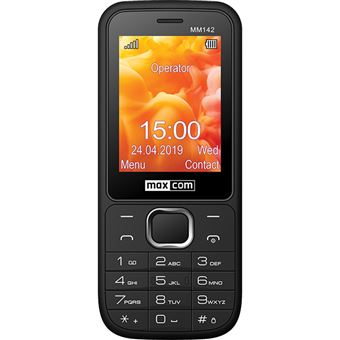 Teléfono móvil Maxcom Classic MM142 Negro