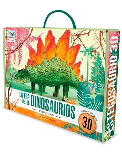 La era de los dinosaurios - Estegosaurio 3D - Libro + Maqueta - V. BONAGURO  -5% en libros | FNAC