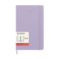 Agenda Moleskine 2026 Diaria Large Lila Tapa Dura