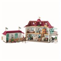 Figura Schleich - Horse Club Granja de caballos grande con vivienda y establo