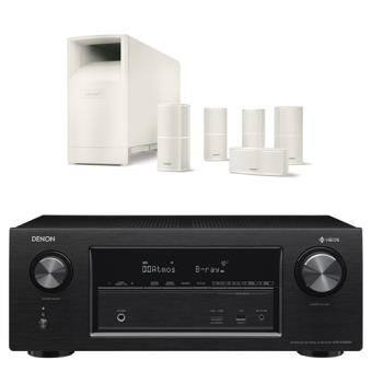 Home Cinema multiroom Denon Sistema 2410 7.2 UHD 4K HDR Blanco
