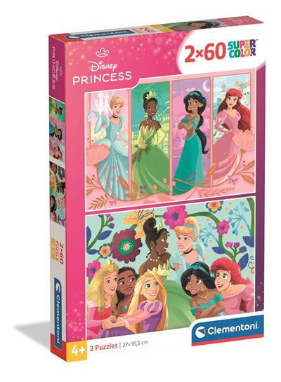 Puzzle clementoni 2x60 disney princess