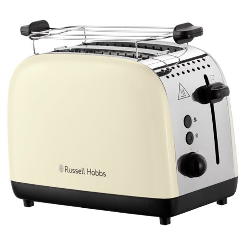 Russell Hobbs Crema Tostador Colours Plus Cream Con 2 Ranuras