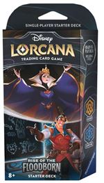 Disney lorcana: rise of the floodborn starter deck a - amber & sapphire