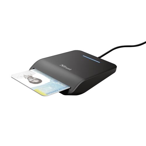 Trust Primo Smartcard Lector de DNI Electronico 3.0 - USB 2.0 - Cable de 1m  