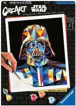 Creart polygon star wars darth vader