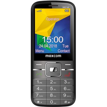 Teléfono móvil Maxcom Classic MM142 Gris