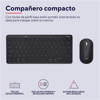 Teclado y raton trust hot sale