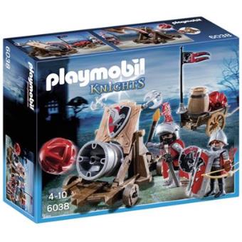 Playmobil Knights Caballeros del Halcón con cañón