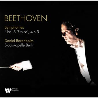 Beethoven-Sinf 3-4-5 - 3 Vinilos