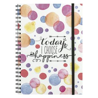 Legami Cuaderno en espiral A4 happiness