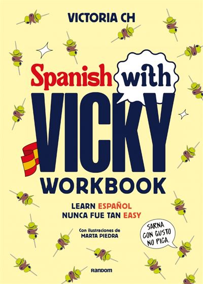 Random Comics Spanish With Vicky: Workbook - Victoria Ch (Autor)