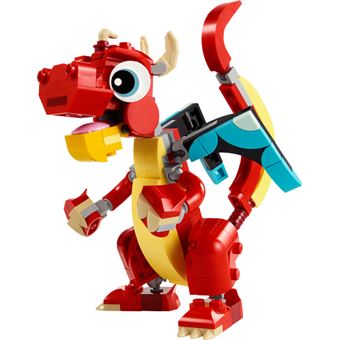 LEGO 31145 Creator 3 en 1 Dragón Rojo, Pez y Ave Fénix - Lego - Comprar en  Fnac