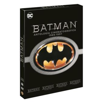 Pack Batman: Antología cinematográfica 1989-1997 - DVD