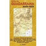 Sierra de guadarrama. mapa-guía