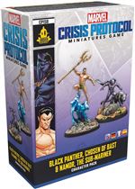 Asmodee Juego De Mesa Marvel Crisis Protocol Black Panther & Namor Edad Recomendada 14 Años - Imagen 3