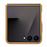 Funda de Cuero vegano Samsung Camel para Galaxy Z Flip7