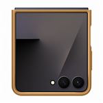 Funda de Cuero vegano Samsung Camel para Galaxy Z Flip7