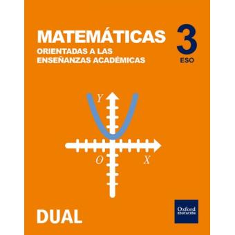 Medalla Entrada En marcha Inicia Dual Matemáticas Orientadas a Enseñanzas Académicas 3.º ESO. Libro  del Alumno. - -5% en libros | FNAC